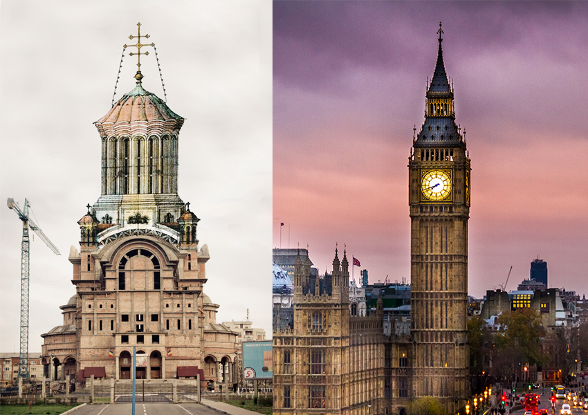 „Big Ben” de Baia Mare. Catedrala „Sfânta Treime” va rivaliza cu renumitul ceas din Londra